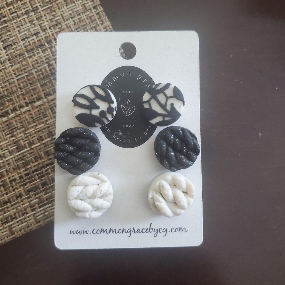 Clay Earrings
